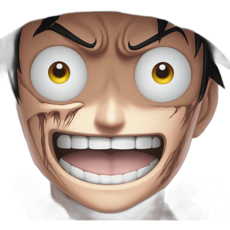 Monkey D. Luffy gear 4 emoji