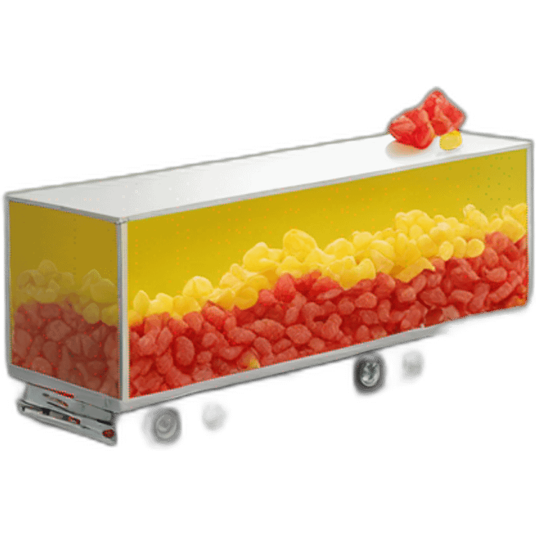 swiss trailer eating haribo on a ridge emoji