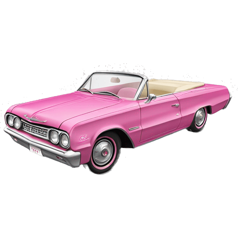 Barbie’s 1963 Oldsmobile Jetfire convertible  emoji