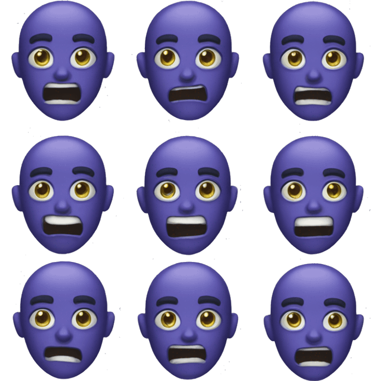 Ao oni emoji