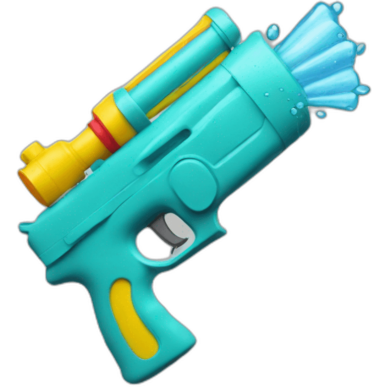 water gun emoji