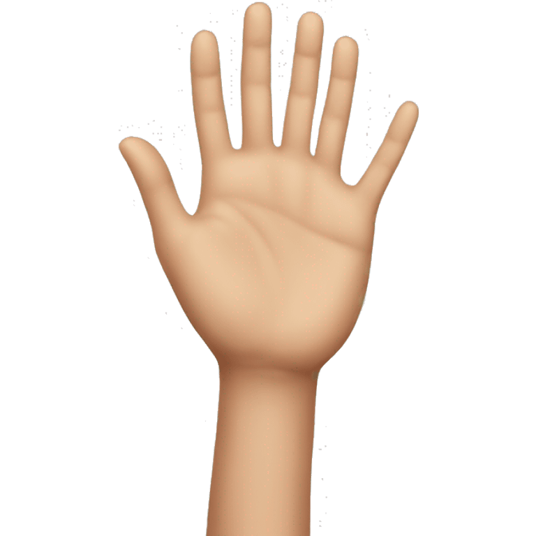 Hand for parpose someone emoji