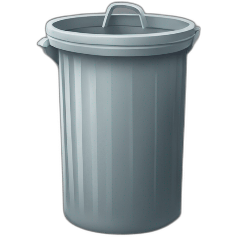 Trashcan emoji