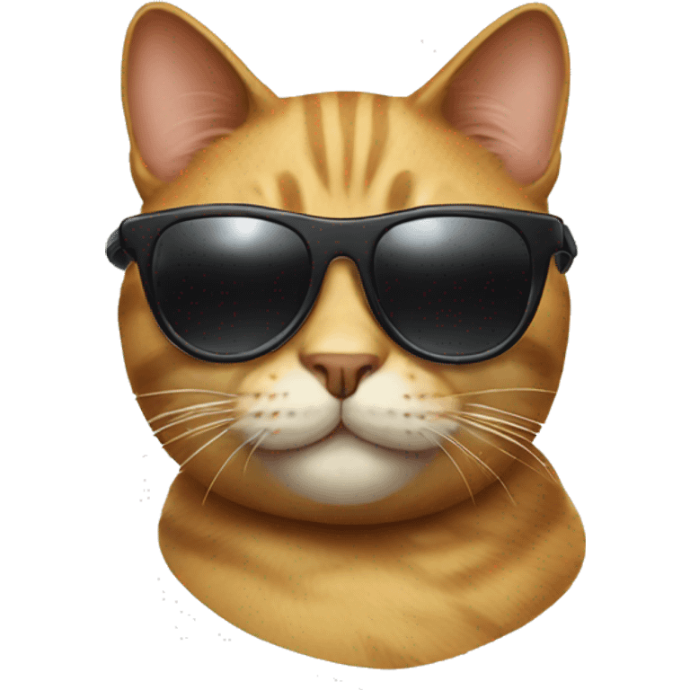 cat wearing sunglasses  emoji