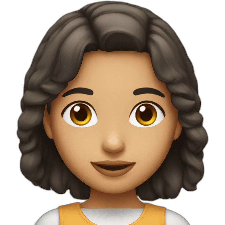 cute latina girl emoji