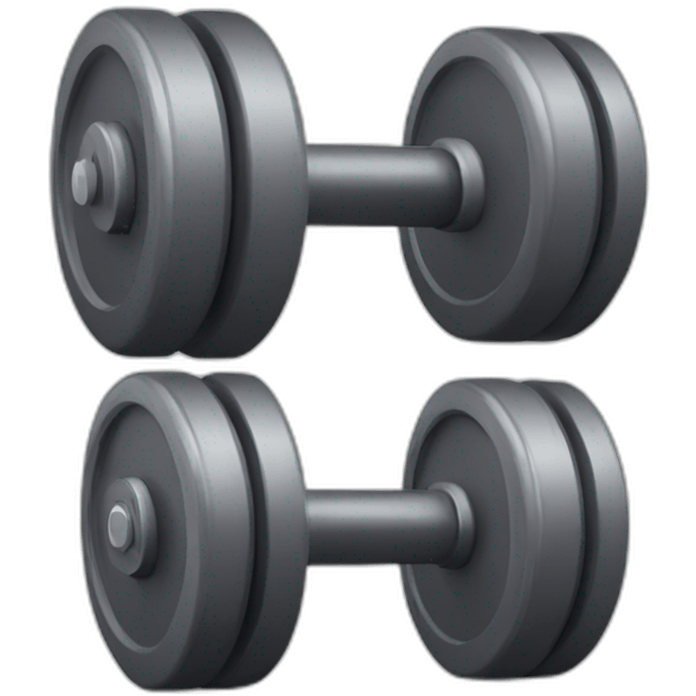 dumbbells emoji