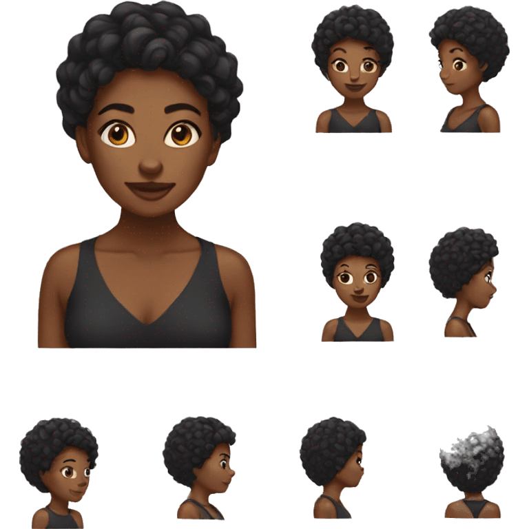 black woman emoji