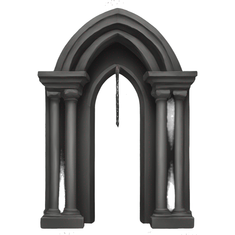 death veil Gothic arch  emoji