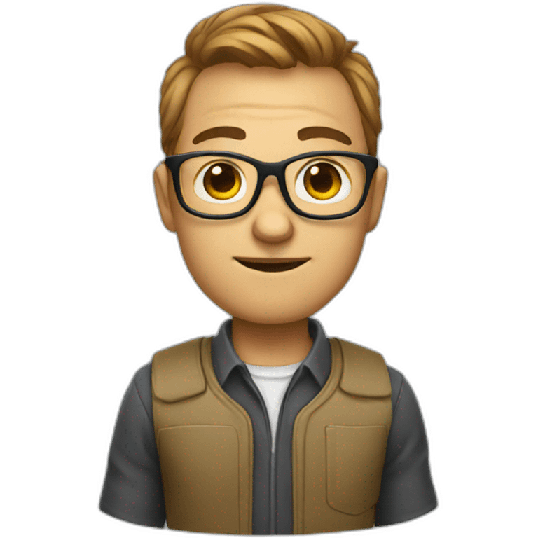 nerdy programmer emoji