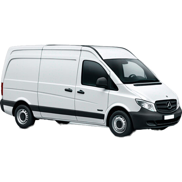 Mercedes vito logistic truck delivery calipso emoji