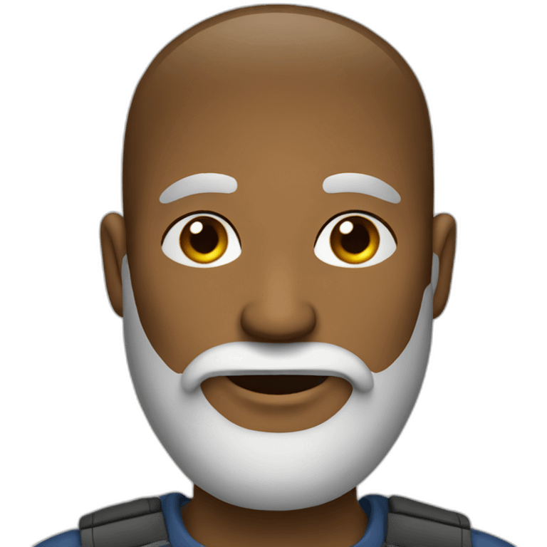 man with a beard emoji