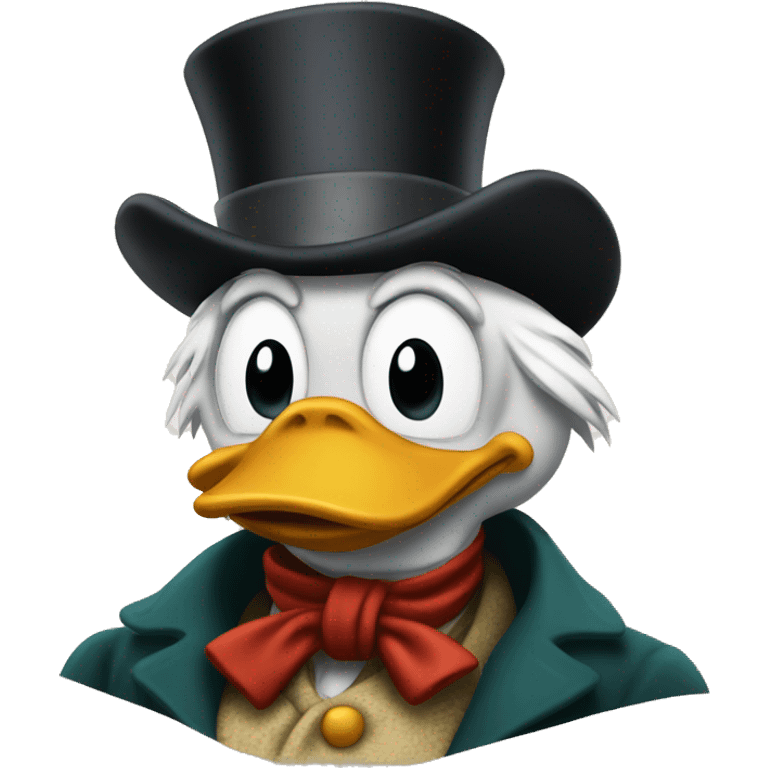 Scrooge McDuck emoji