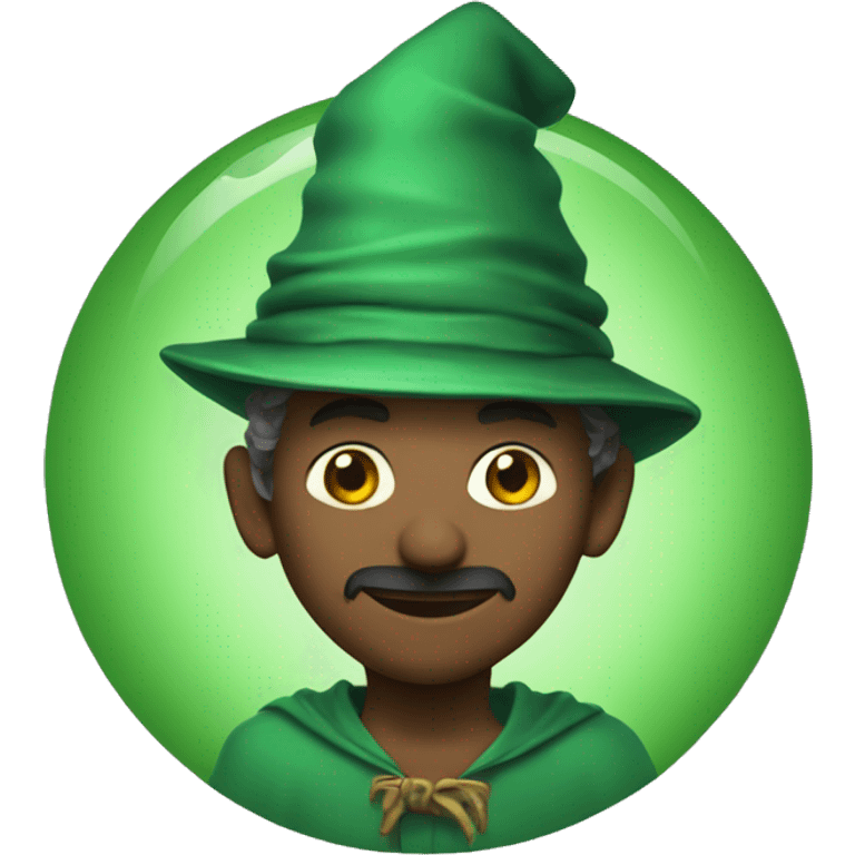 sorcière à la peau verte emoji