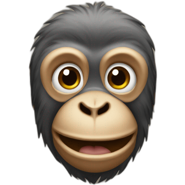 a monkey emoji