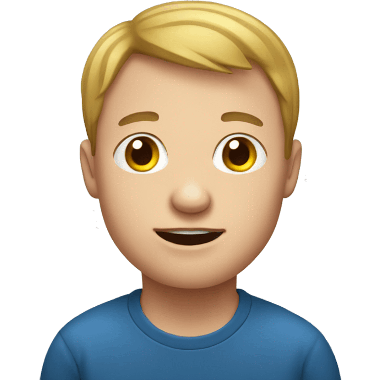 Man with down syndrome emoji