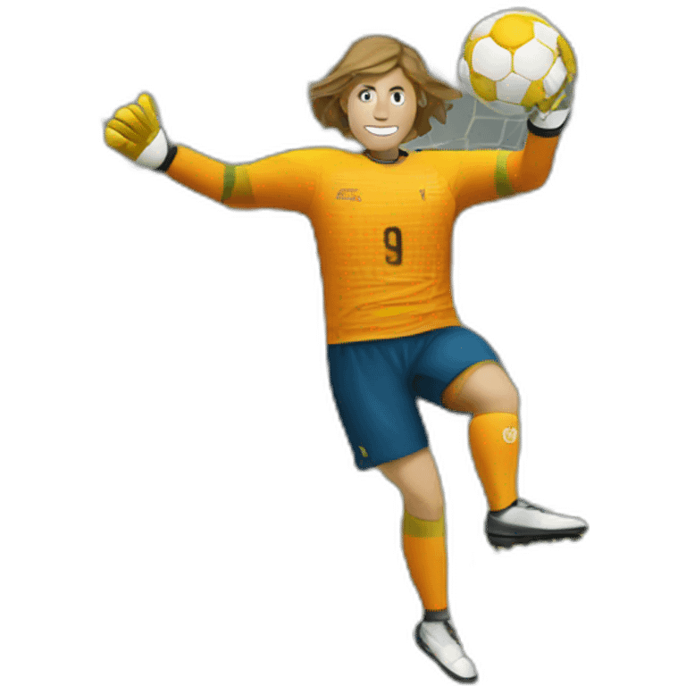 goal keeper  emoji