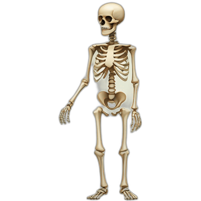 human skeleton emoji