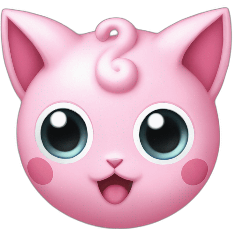 Jigglypuff pokémon emoji