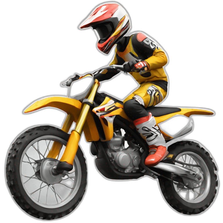 Motocross  emoji