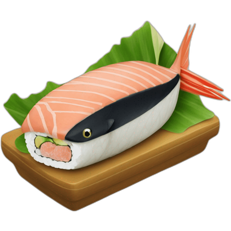 Tuna sushi emoji