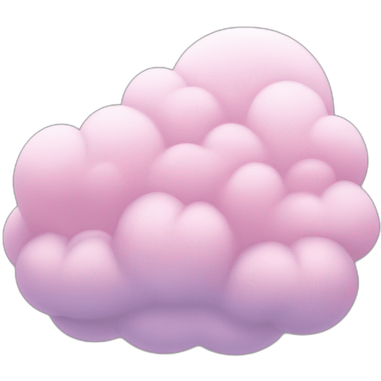 Palabra Porton rodeada de nubes rosas emoji