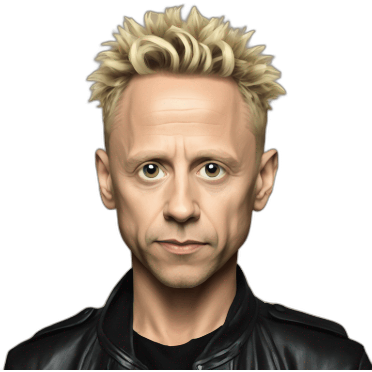 Martin L Gore from depeche mode emoji