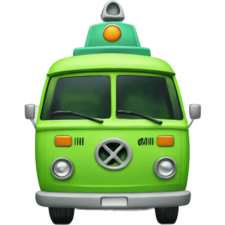 The mystery machine emoji