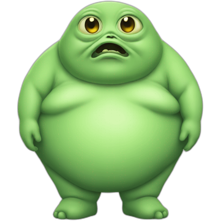 obese alien emoji