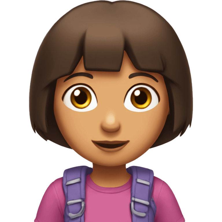 Dora and boots emoji