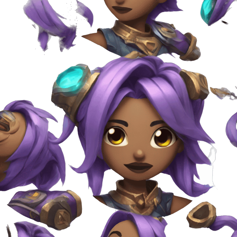 League of Legends Jinx emoji