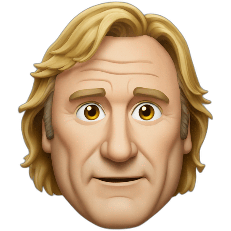 Gérard Depardieu Acteur et chanteur emoji