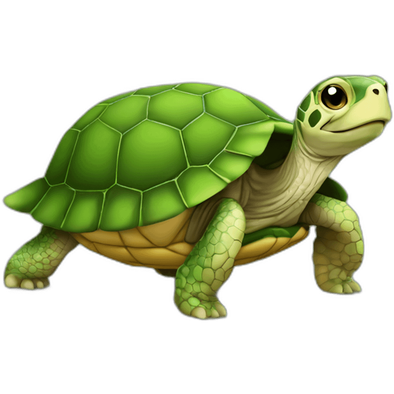 Tortue sur tortue sur tortue emoji