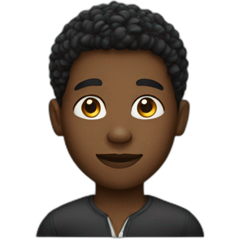 Black boy emoji