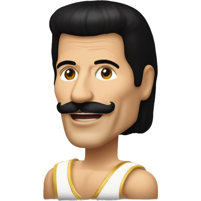 77 year old Freddie Mercury  emoji