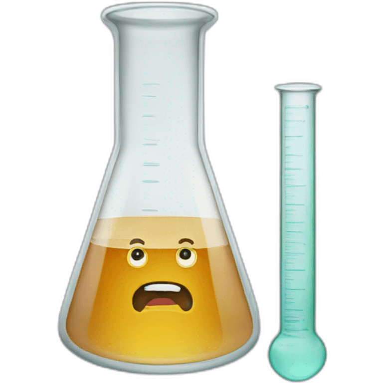 lab beaker  emoji