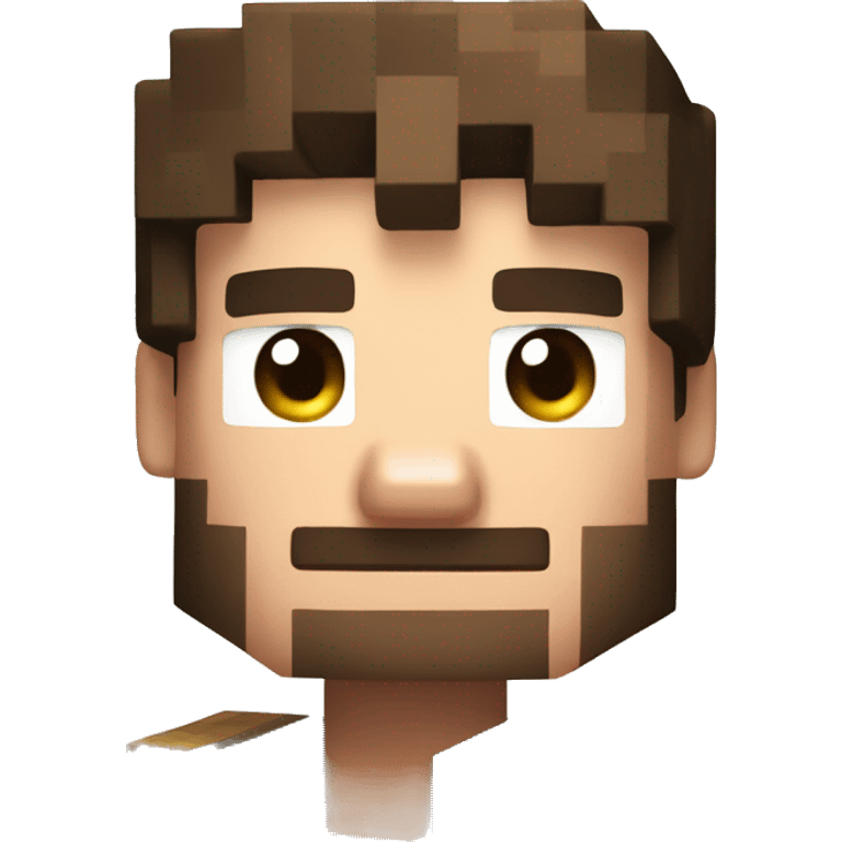 Minecraft Steve emoji