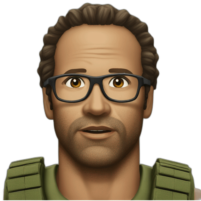 kirk lazarus tropic thunder emoji