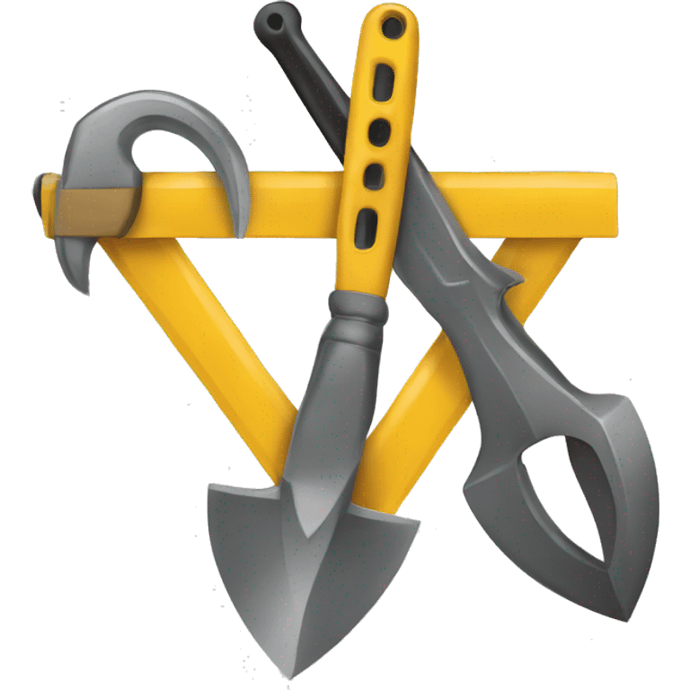 Figure 1 of the construction tools emoji