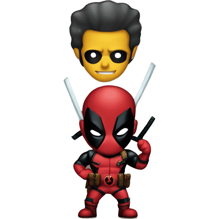 Deadpool and wolverine emoji