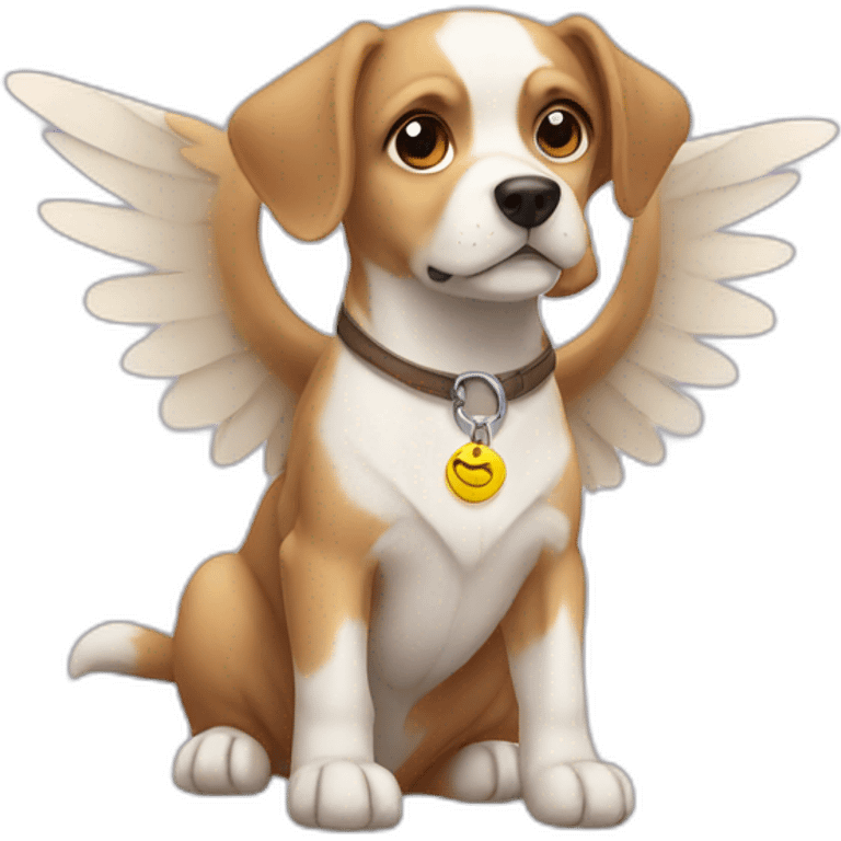 dog have wings emoji