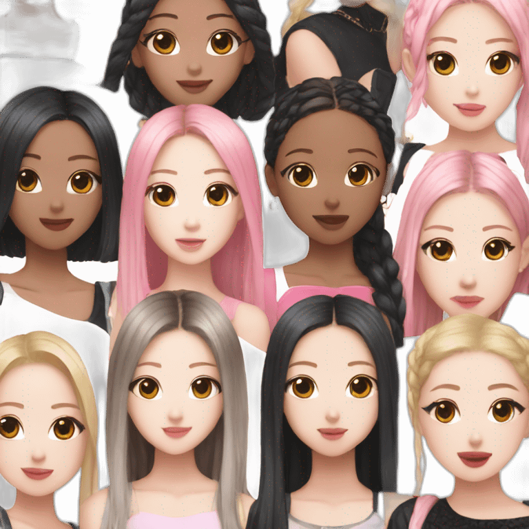 blackpink groupe de kpop emoji