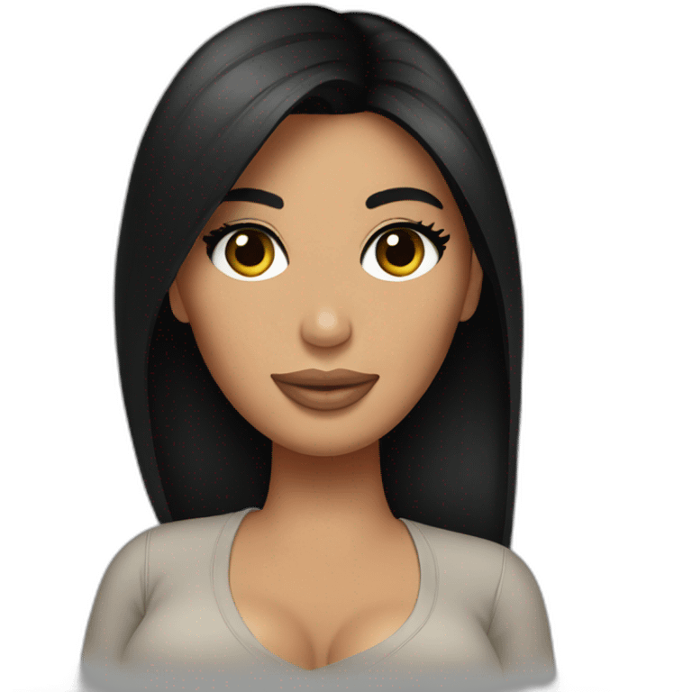 kim kardashian pregnant emoji