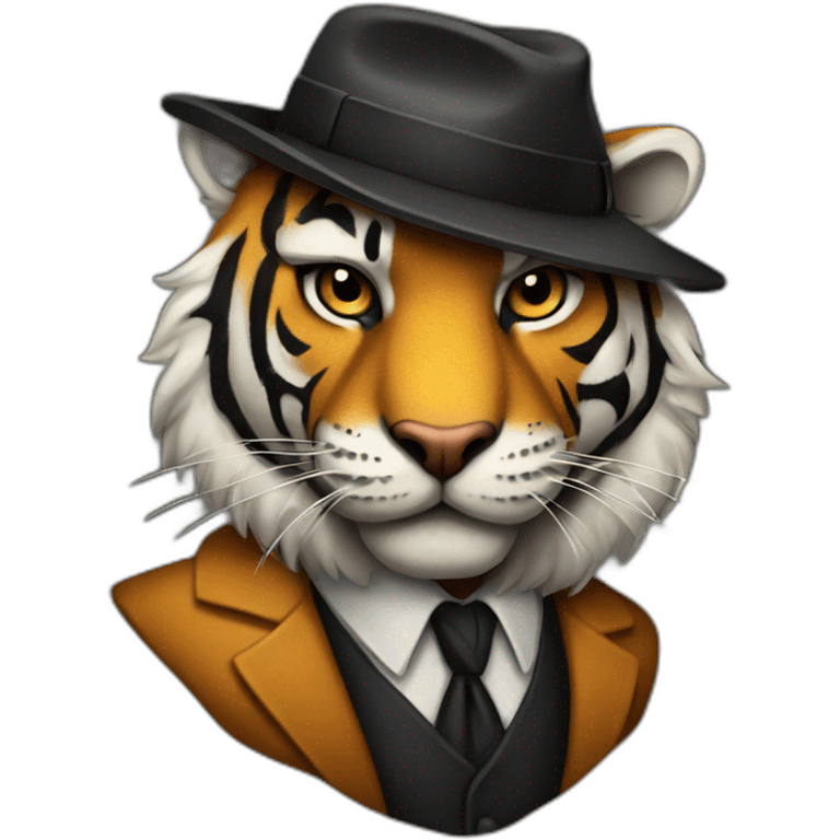 Mafia tiger emoji