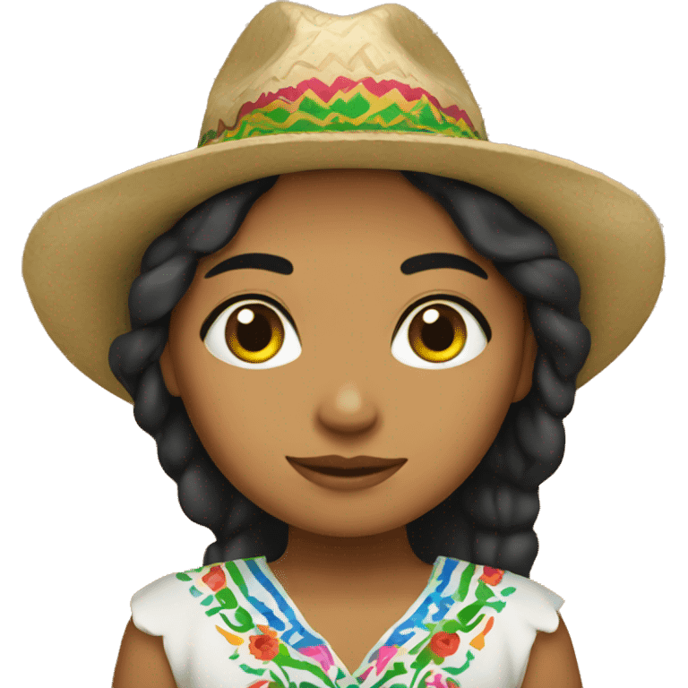 Mexican girl emoji