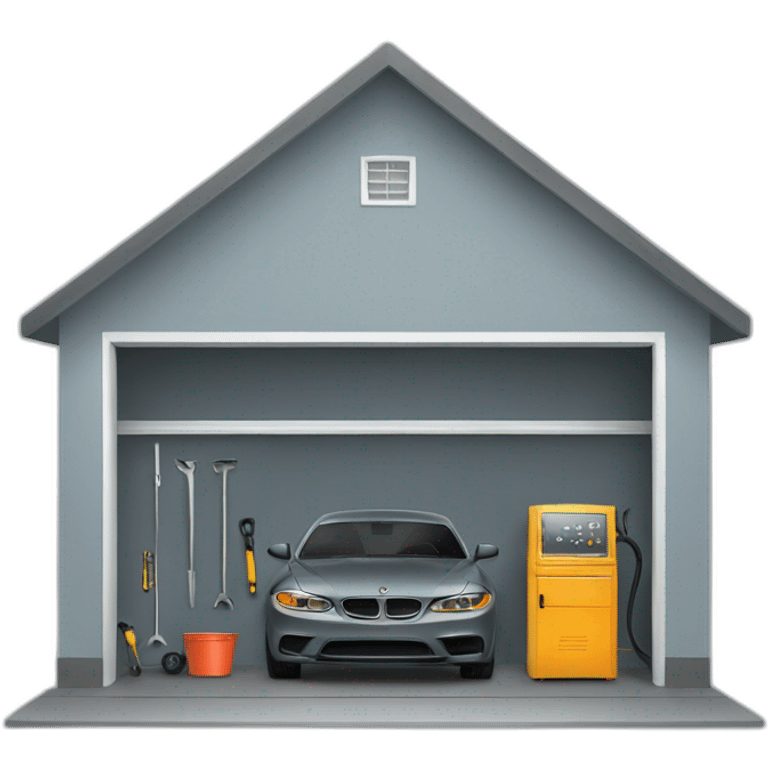 garage in the future minimalism emoji