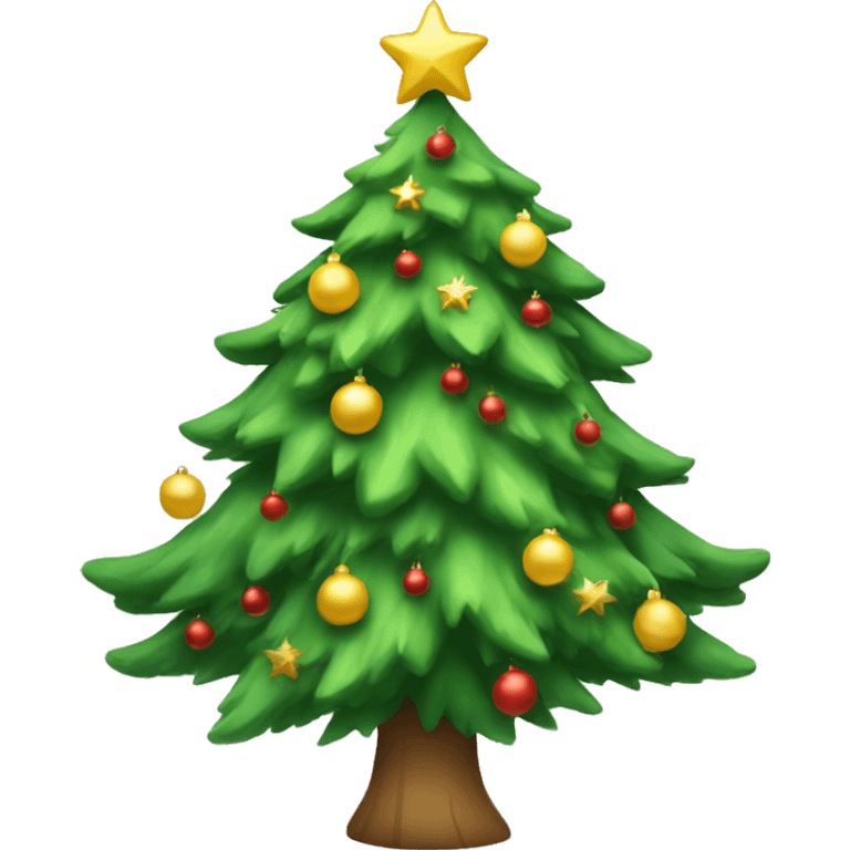 disney christmas tree emoji