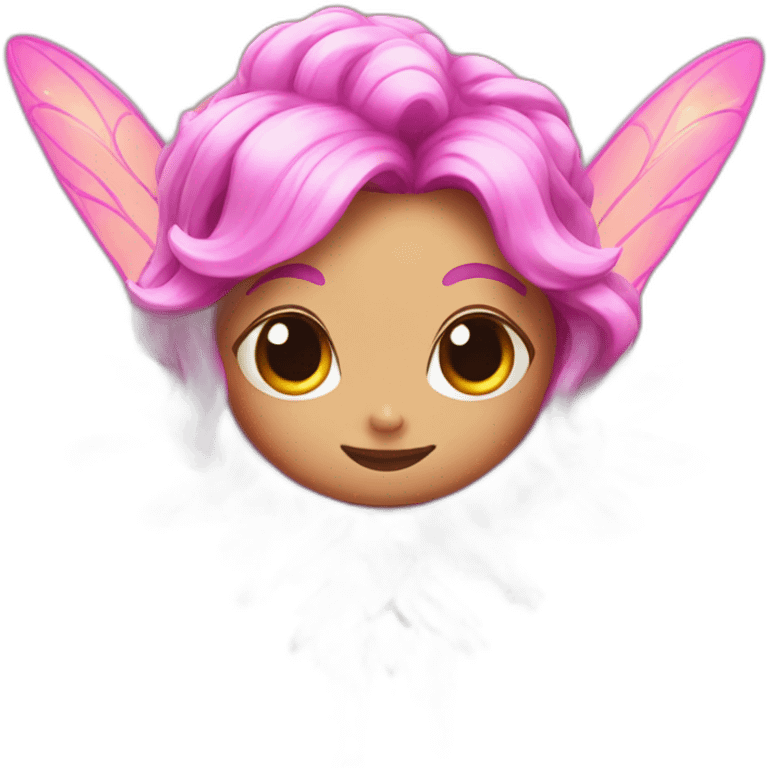 High fire fairy emoji