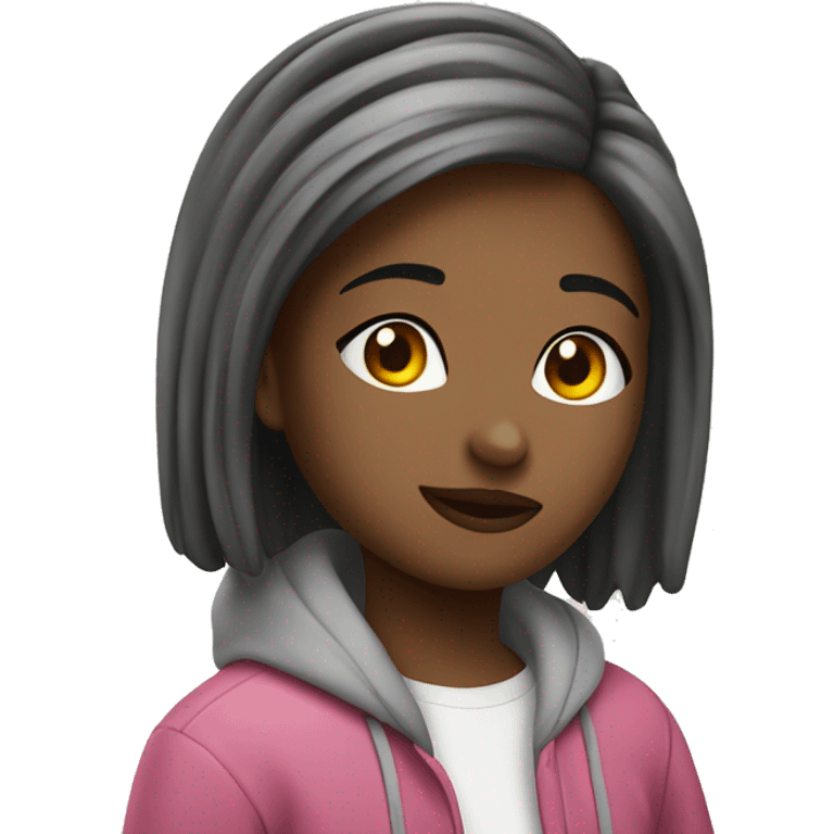 Girl, chilling for the weekend ￼ emoji