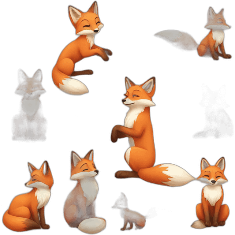 fox love emoji