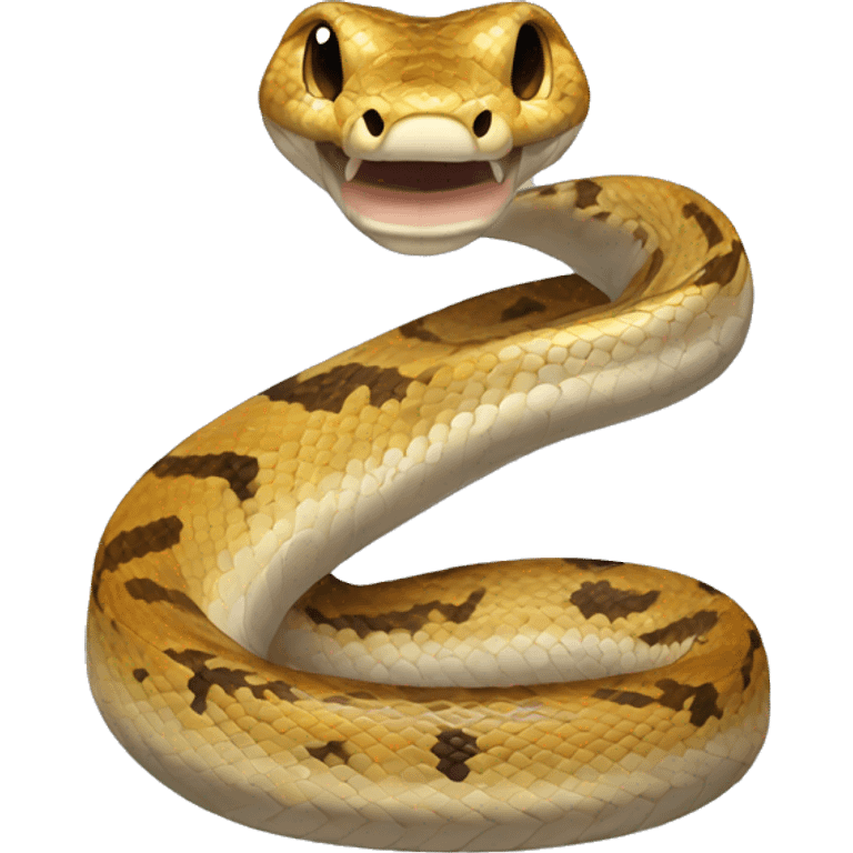 Símbolo Python com o nome j2mf4 dentro emoji